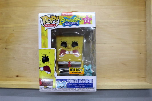 Funko Pop! SpongeBob SquarePants Weightlifter #917 – Hot Topic Exclusive