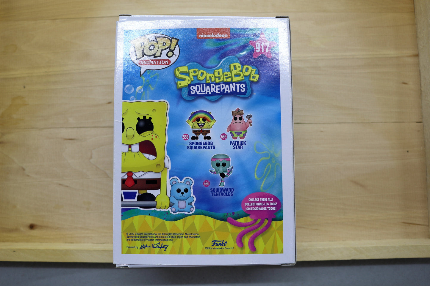 Funko Pop! SpongeBob SquarePants Weightlifter #917 – Hot Topic Exclusive