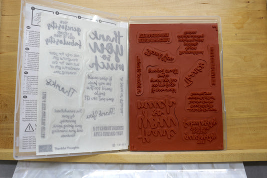 Stampin’ Up! Stamp -Thankful Thoughts