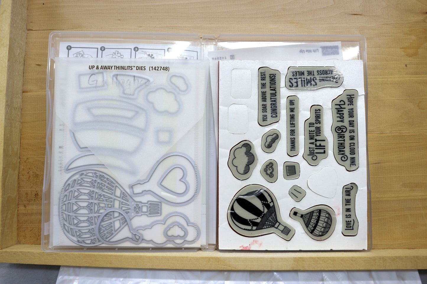 Stampin’ Up! Stamp Sets with Thinlits, Dies, or Embossing - Lift Me UP