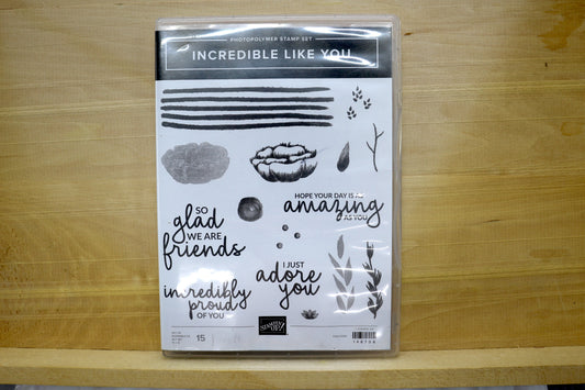 Stampin’ Up! Stamp Sets- Incredible Like You