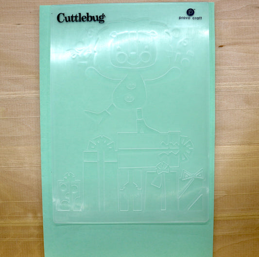Cuttlebug / Provo Craft Embossing Folder – Lion on Gifts