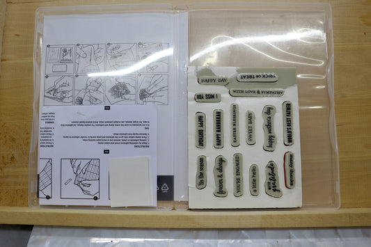 Stampin’ Up! Stamp Sets- Itty Bitty Greetings Set of 2