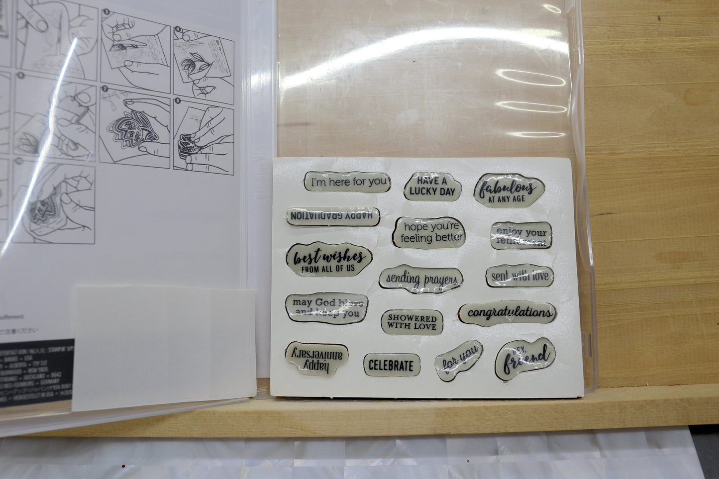 Stampin’ Up! Stamp Sets- Itty Bitty Greetings Set of 2