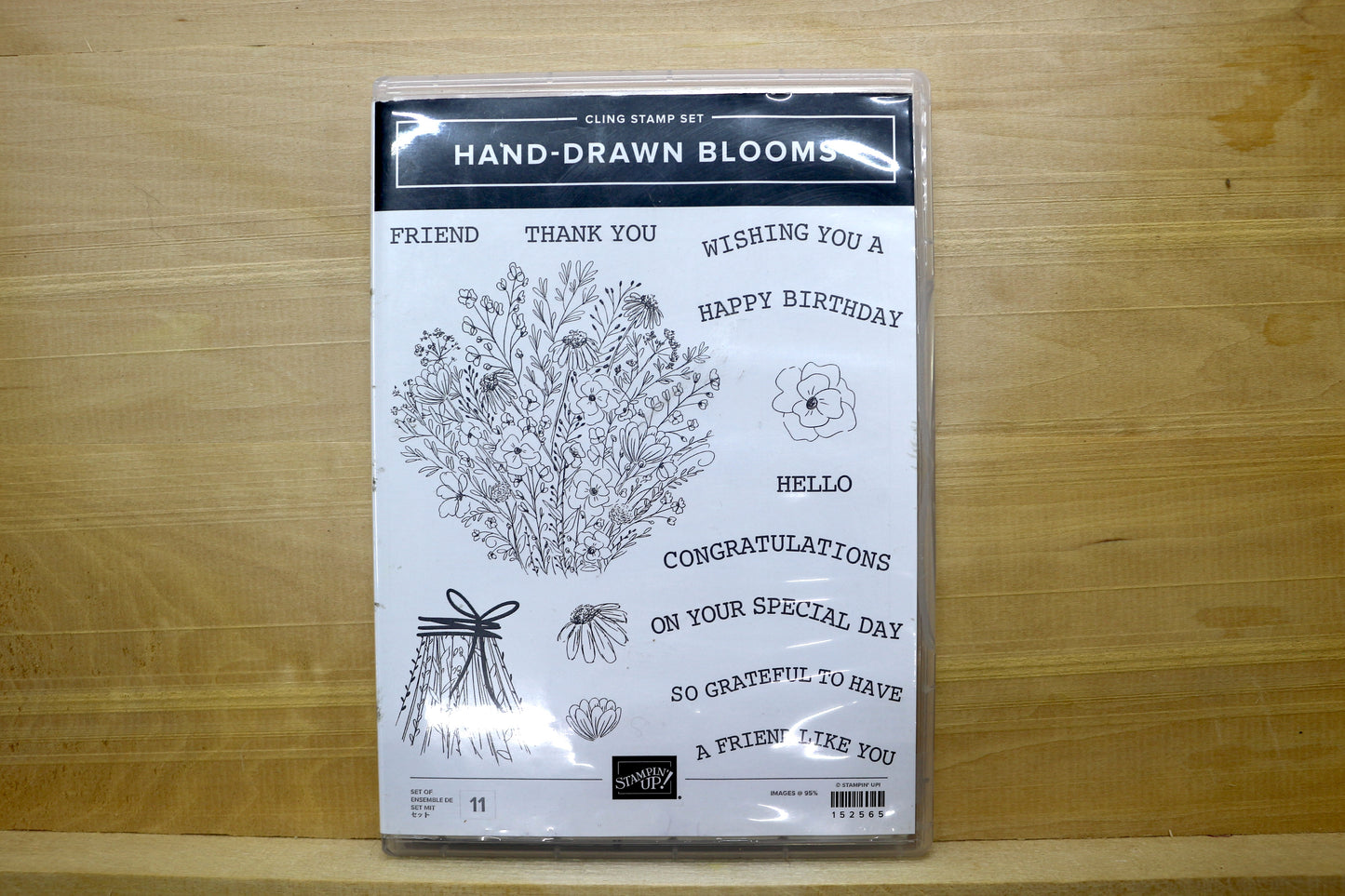 Stampin’ Up! Stamp Sets with Thinlits, Dies, or Embossing - Hand Drawn Blooms