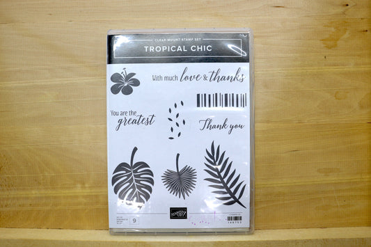 Stampin’ Up! Stamp Sets with Thinlits, Dies, or Embossing - Tropical Chic