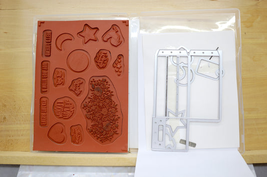 Stampin’ Up! Stamp Sets with Thinlits, Dies, or Embossing - Wood Words