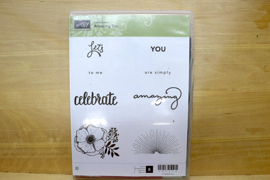 Stampin’ Up! Stamp Sets with Thinlits, Dies, or Embossing - Amazing You