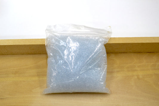 Glass No Hole Beads – Clear Microbeads for Crafting & Jewelry