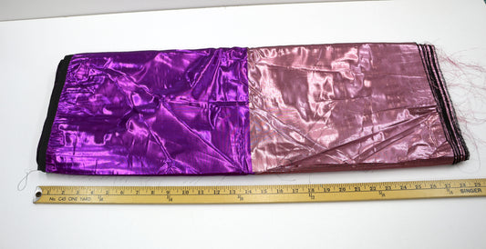 Two-Tone Lamé Fabric Roll – 28" Wide