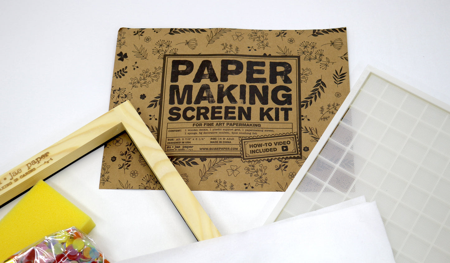 Papermaking Screen Kit