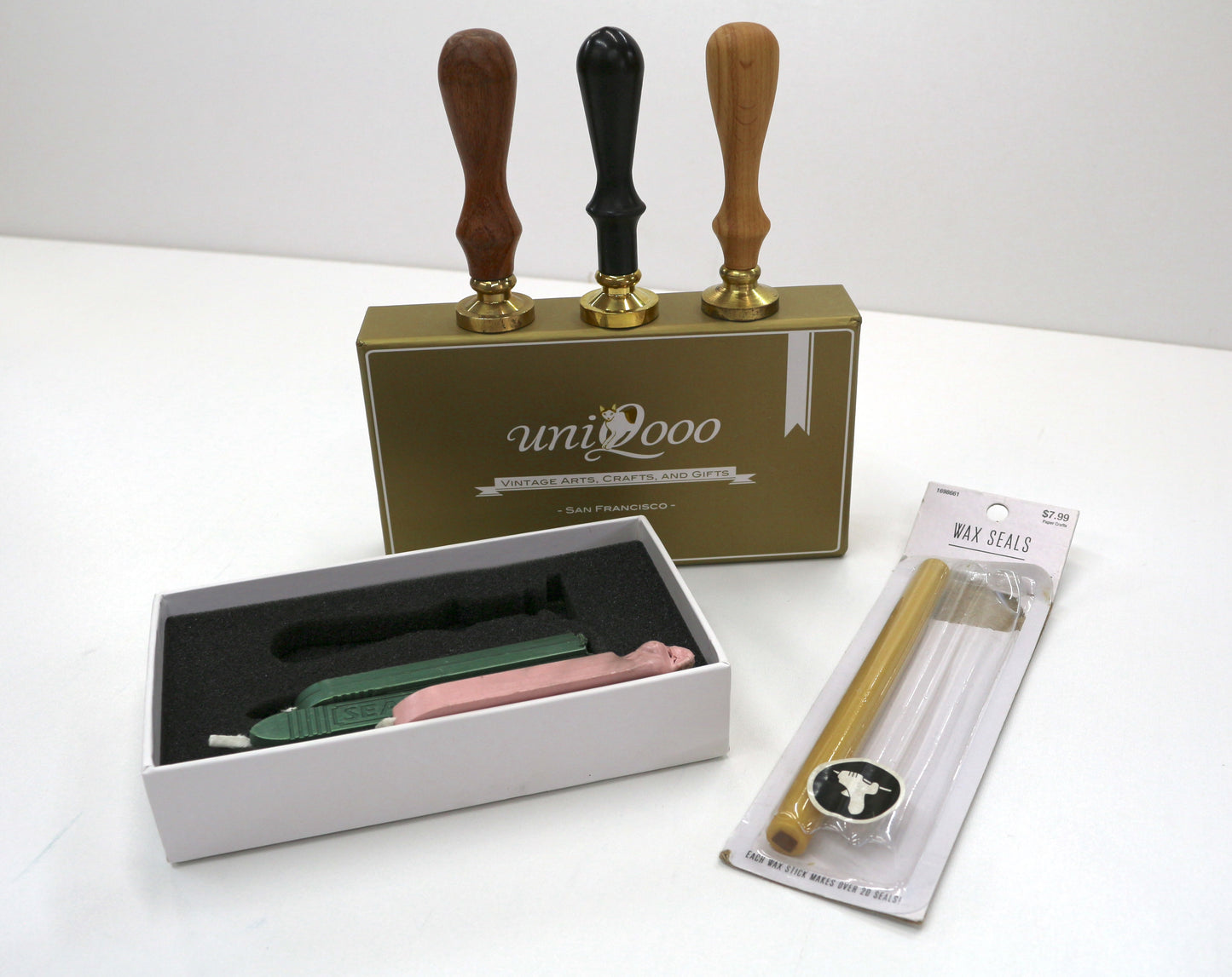 Wax Seal Stamp Kit with Sticks