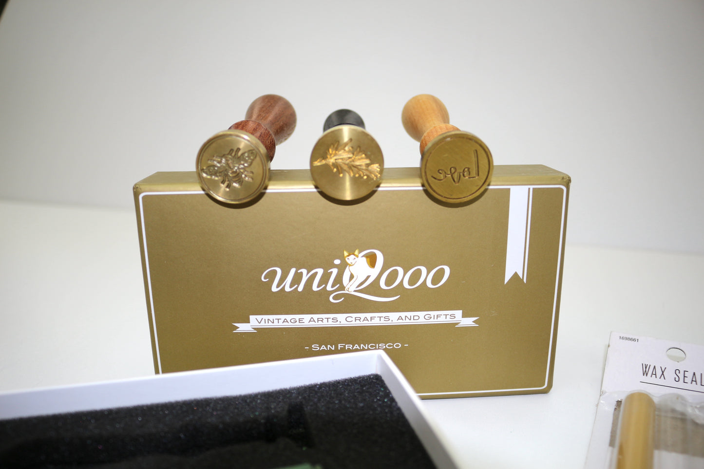Wax Seal Stamp Kit with Sticks