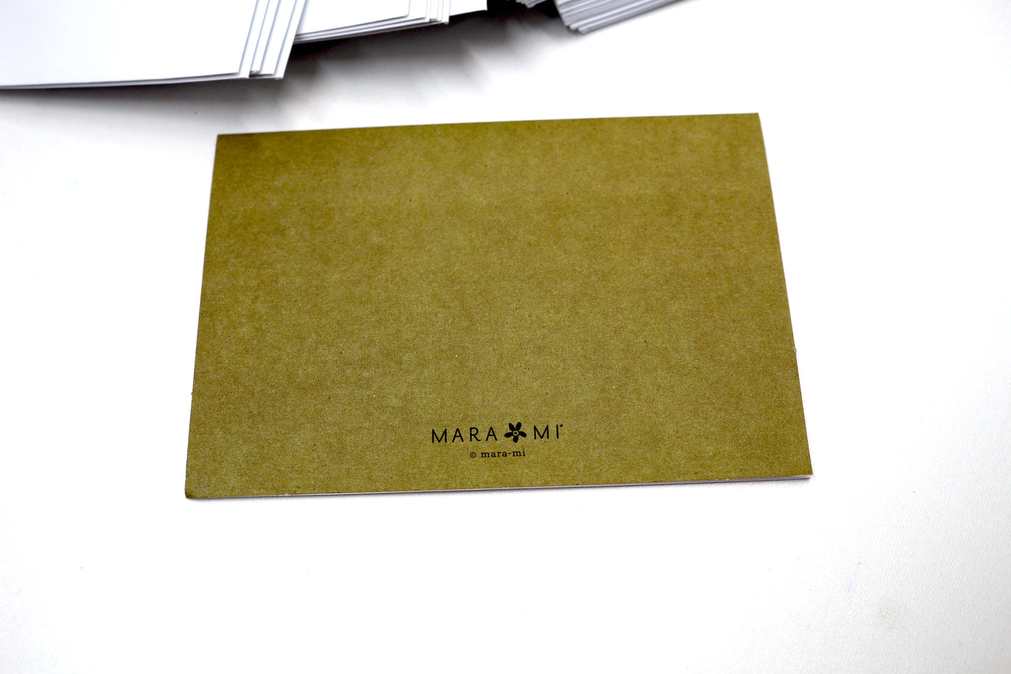 Mara-Mi Blank Card Set with Envelopes – Gold Floral Foil Design