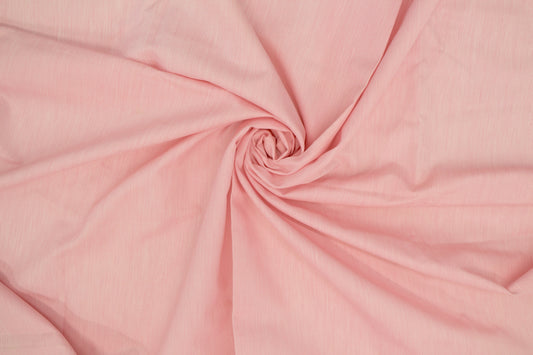 “Blush Whisper Stripes” Cotton Fabric – 46" x 2 Yards
