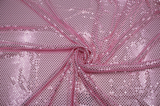 Pink Sequin Fabric – 50" x 3 Yards ✨💖