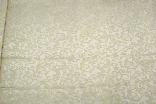 Upholstery Weight Cotton – Subtle Scroll Design (58" x 4 Yards) 🪑✨