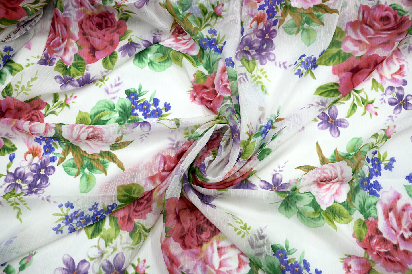 Sheer Floral Fabric – Perfect for Caftans (60" x 5.75 Yards) 🌸🌿