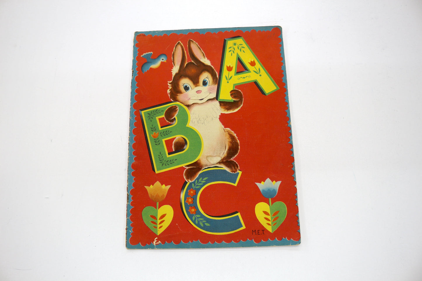 Vintage ABC Children’s Book – Bunny Cover – Craft or Collectible 🐰📚✨