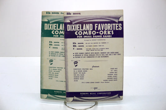 Vintage Dixieland Favorites Music Books – Combo-Orks for Small Dance Bands 🎷🎺🎶