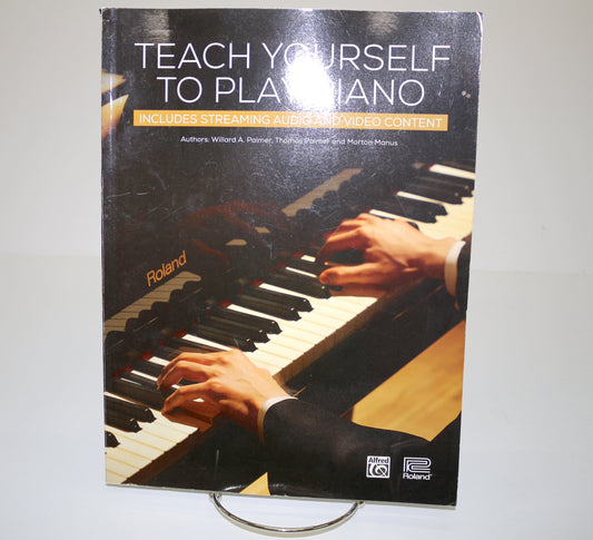 Teach Yourself to Play Piano – Self-Teaching Book with Streaming Audio & Video 🎹🎶