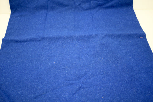 Royal Blue Wool Fabric – 60" x 1 Yard
