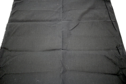 🖤 Classic Black Cotton Fabric – 44" Wide