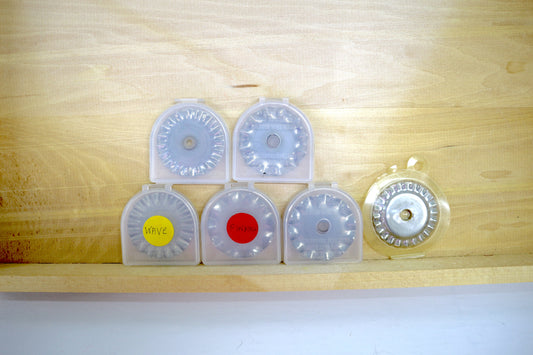 ✂️ Bundle of 45mm Rotary Blades – Assorted Edges