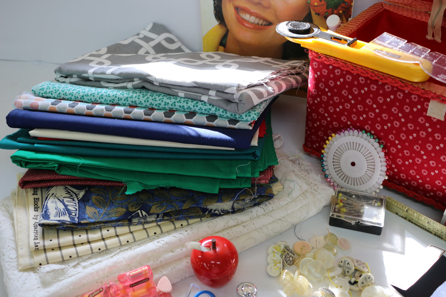 🧵 Sewing Starter Kit – Red Edition ($45)