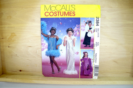McCalls 2384 Child Glamour Costume