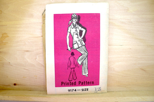 Marian Martin Pattern 9174 Womens Suit Sewing Pattern size 12