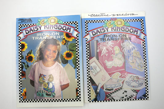 Daisy Kingdom Iron-On Transfers – Set of 1 book and 1 booklet