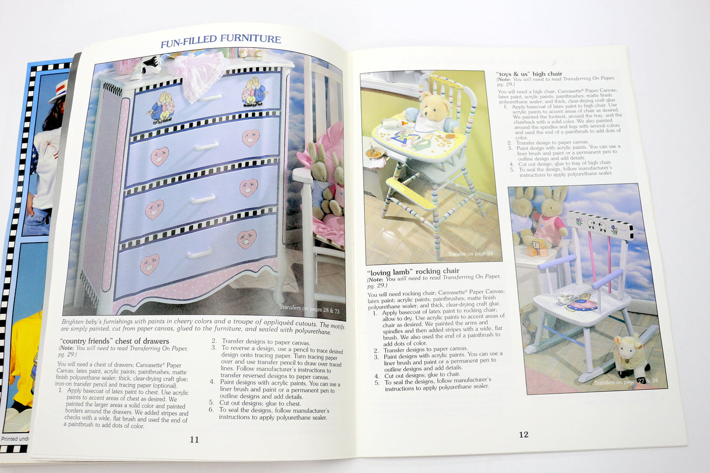 Daisy Kingdom Iron-On Transfers – Set of 1 book and 1 booklet