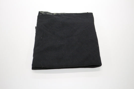 Black Netting 4 Way Stretch Fabric Remnant