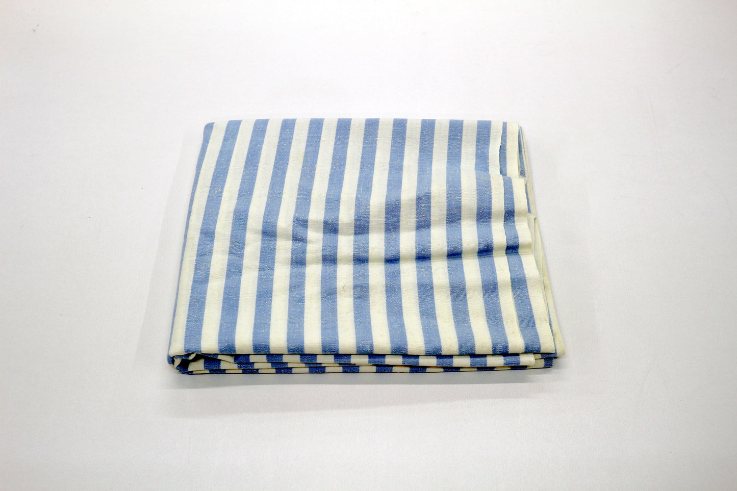 Striped Cotton Fabric – 37" Wide | Midweight | Pick Yellow or Blue