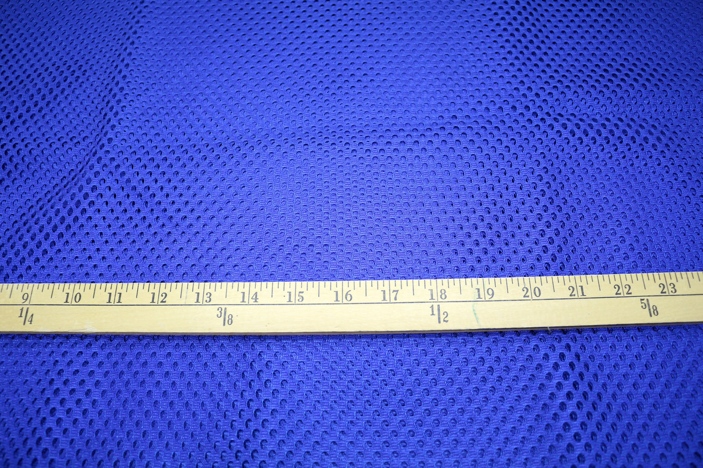Royal Blue Athletic Mesh Fabric – 64" x 2 Yards | Jersey Knit