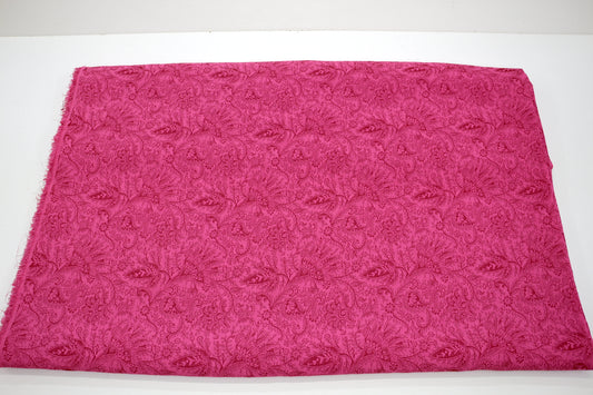 Pink Brocade Fabric – 58" x 5.25 Yards