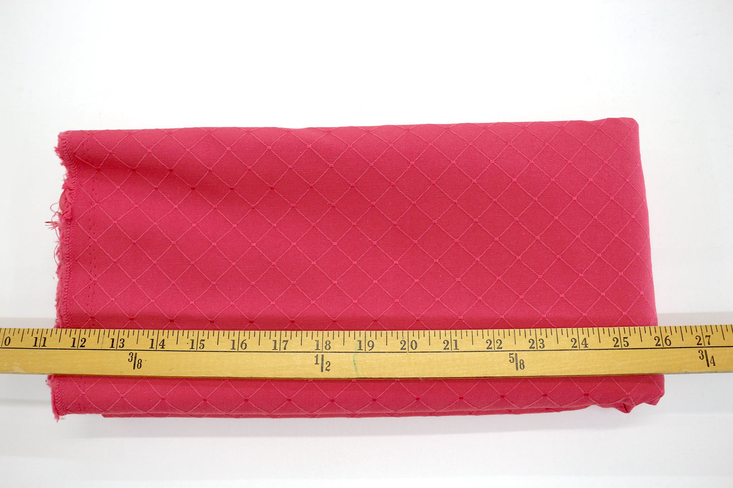 Textured Pink Cotton Blend – Heavy Woven 60" x 3 Yards