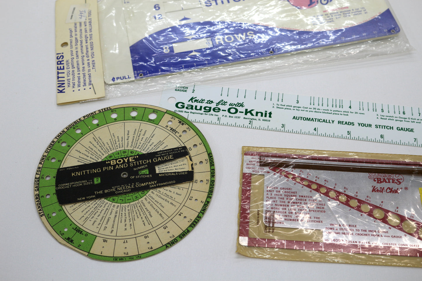 Vintage Knitting & Stitch Gauge Tools – Picked at Random