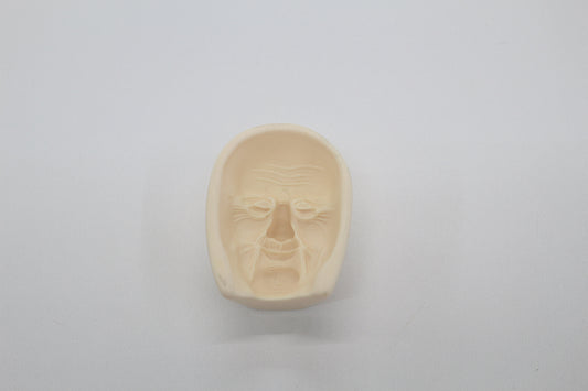 Vintage 1995 Maureen Carlson Santa Face Mold – #17 (2”)