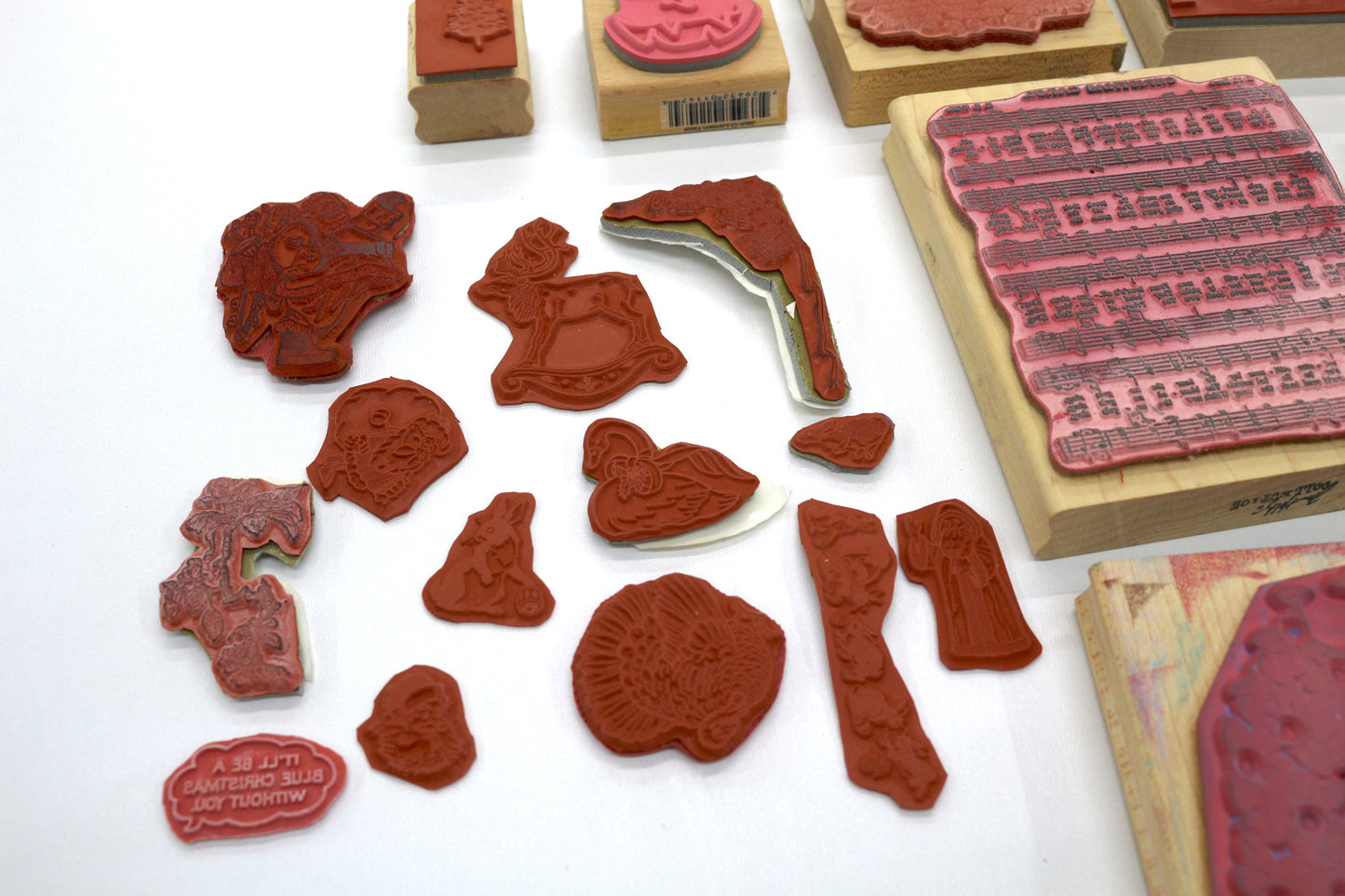 Holiday Rubber Stamp Bundle – Full Set as Shown