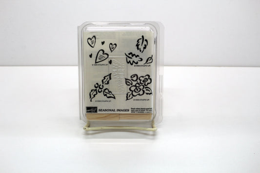 Stampin’ Up! “Seasonal Images” Stamp Set – 4pc