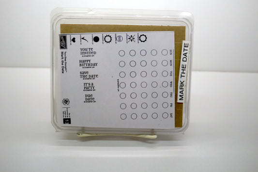 Stampin’ Up! “Mark the Date” Stamp Set – Planner & Calendar Stamps