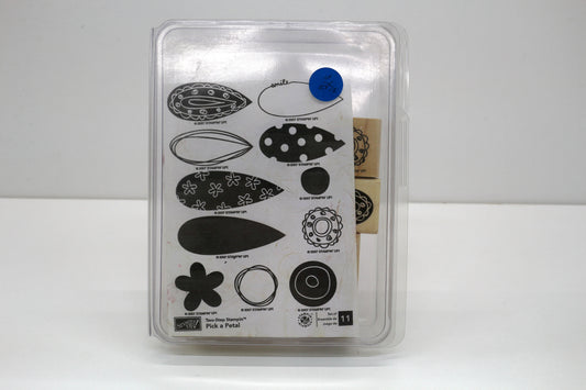 Stampin’ Up! “Pick a Petal” Stamp Set – 10pc Two-Step Stampin’