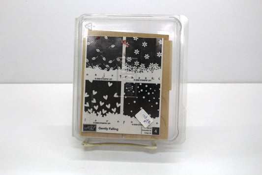 Stampin’ Up! “Gently Falling” Stamp Set – 4pc Background Builders