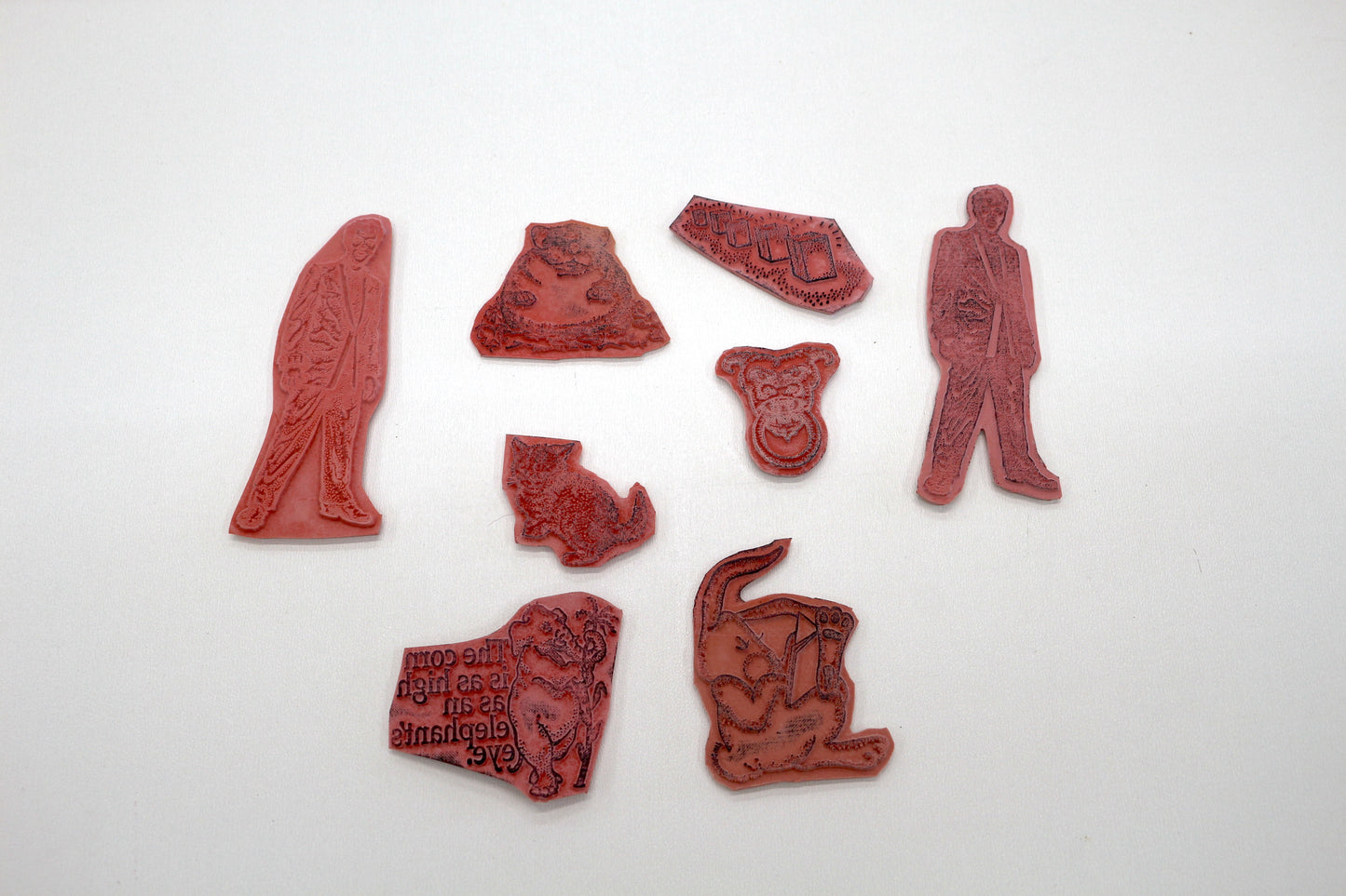 Elvis Rubber Stamp Bundle – 9pc Unmounted Set