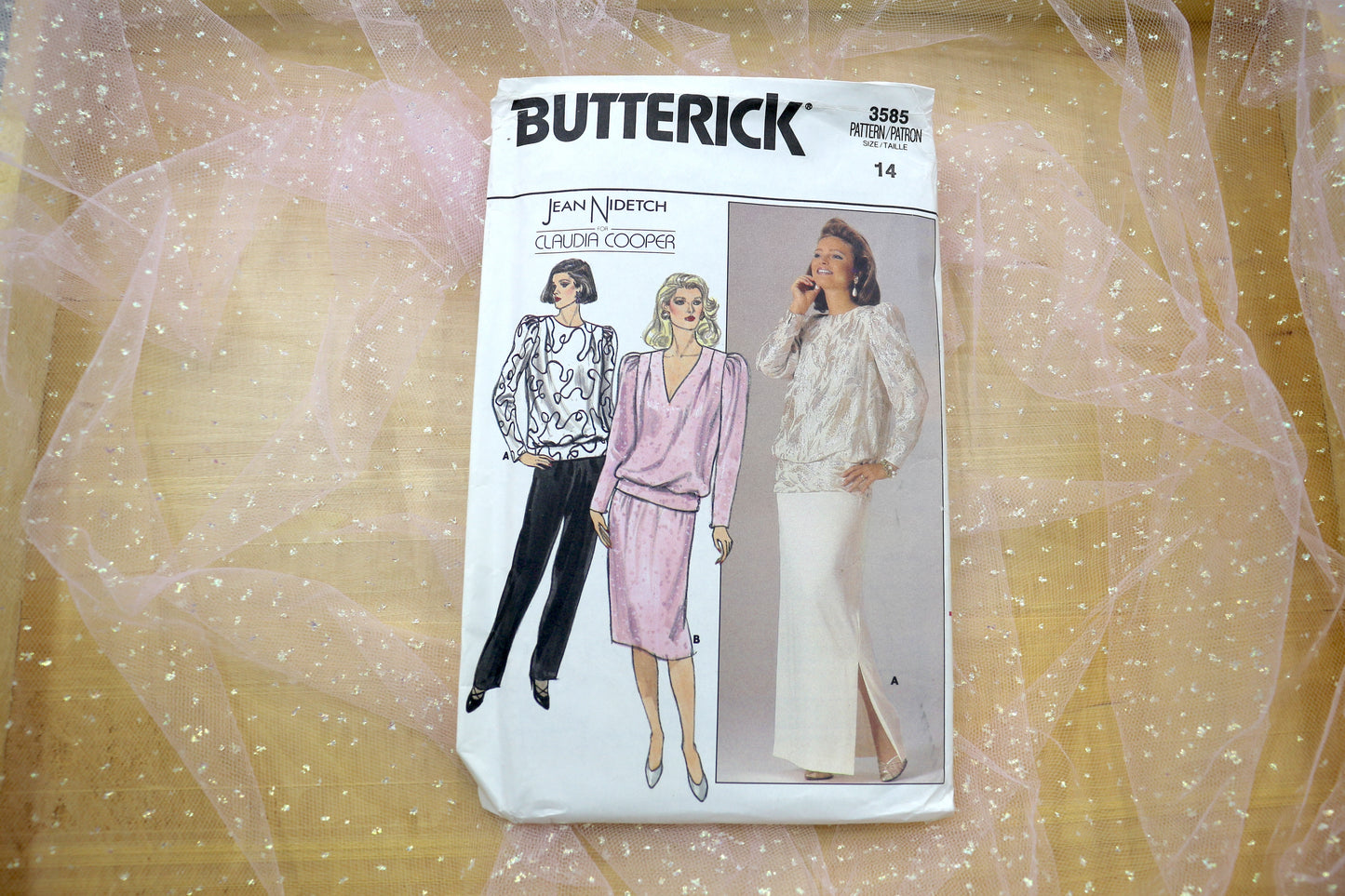 Butterick 3585 Misses Top, Skirt & Pants Sewing Pattern 14