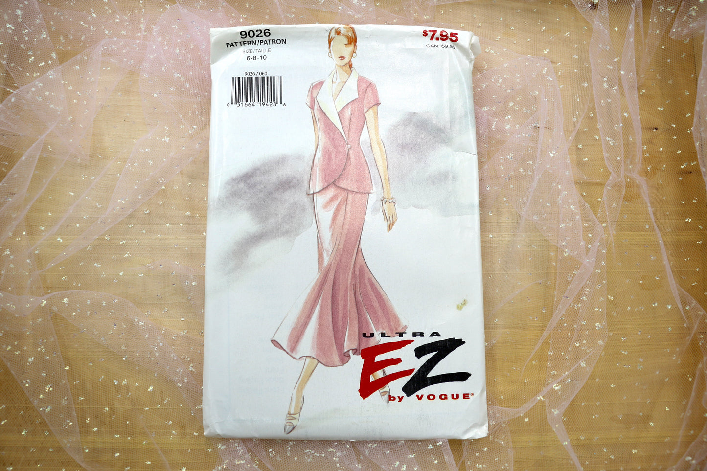 Vogue 9026 Misses Top & Skirt Sewing Pattern 6-18