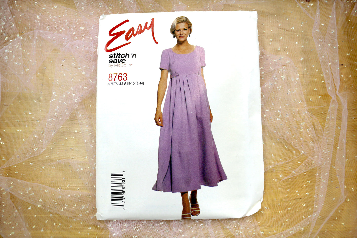 McCalls 8763 Misses' Dress Sewing Pattern 8-14