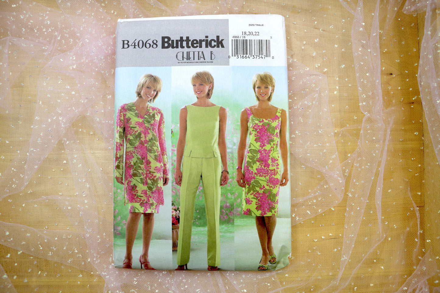 Butterick 4068 Misses' Petite Jacket, Dress, Top & Pants Sewing Pattern 6-22